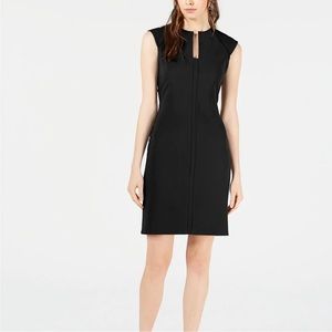 ✨Bar III Women's Split-Neck Bodycon